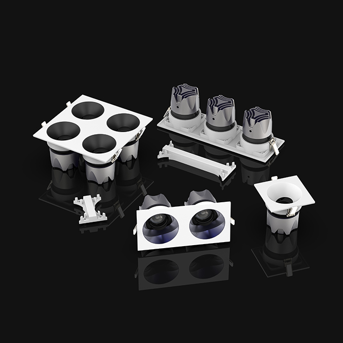 金三银射灯系列